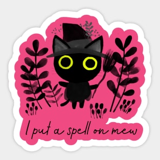 I Put a Spell on Mew Sticker